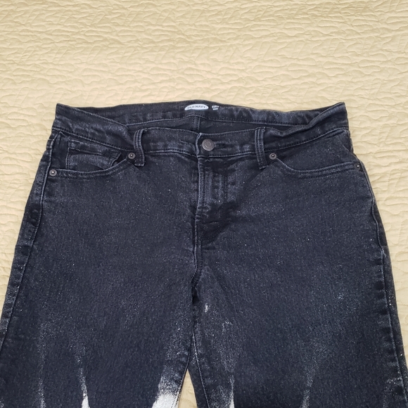 Old Navy Bleach dyed jeans size 6 - Picture 8 of 12